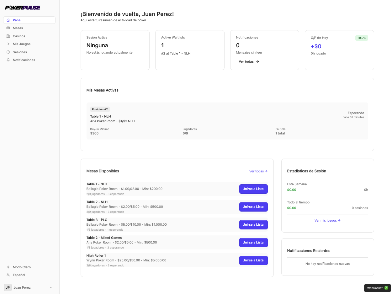 PokerPulse Dashboard